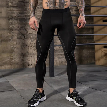Мъжки чорапогащи Компресивни спортни панталони Мъжки клинове за бягане във фитнес зала Тренировки и джогинг Клинове Футболни чорапогащи Спортни панталони за мъже