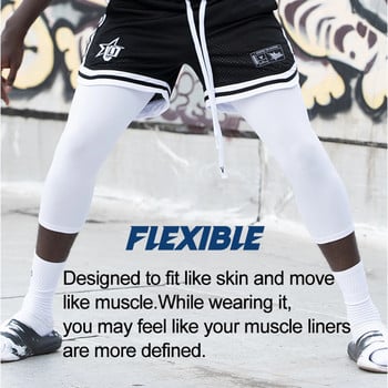 Ανδρικό παντελόνι συμπίεσης Καλσόν Cool Dry κολάν αθλητικό Baselayer κολάν για τρέξιμο Athletic Workout Active σορτς