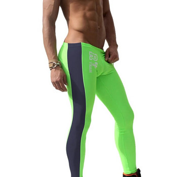 Мъжки спортни чорапогащи за бягане Фитнес клинове Компресия Бързосъхнещи спортни панталони за джогинг Модни мъжки тренировъчни панталони за бодибилдинг