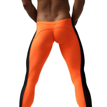 Мъжки спортни чорапогащи за бягане Фитнес клинове Компресия Бързосъхнещи спортни панталони за джогинг Модни мъжки тренировъчни панталони за бодибилдинг