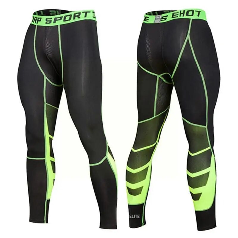 Vyriškos storos kompresinės kelnės, dviračių sportas, bėgimas, krepšinis, fitnesas.