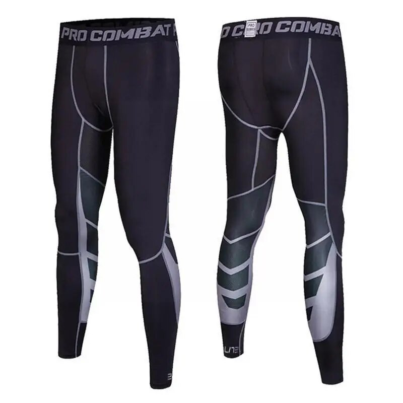 Vyriškos storos kompresinės kelnės, dviračių sportas, bėgimas, krepšinis, fitnesas.