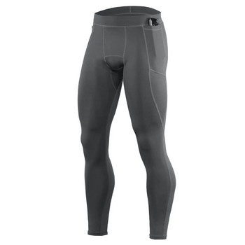 Ανδρικά κολάν συμπίεσης στενό παντελόνι ανύψωσης Fitness Skinny αθλητικό παντελόνι Καλσόν Προπόνηση προπόνησης για τρέξιμο