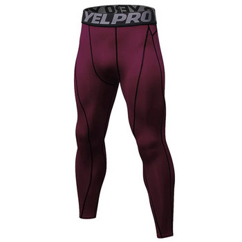 Ανδρικό κολάν για τρέξιμο συμπίεσης PRO Slim αθλητικό κολάν παντελόνι παραλλαγής Quick Dry Gym Fitness Training Ανδρικό παντελόνι