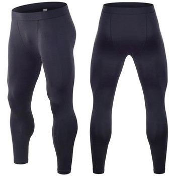 Мъжки компресионни спортни панталони Бързосъхнещи фитнес фитнес чорапогащи Клинове за бягане Тренировъчни спортни чорапогащи Баскетболни мъжки футболни дрехи