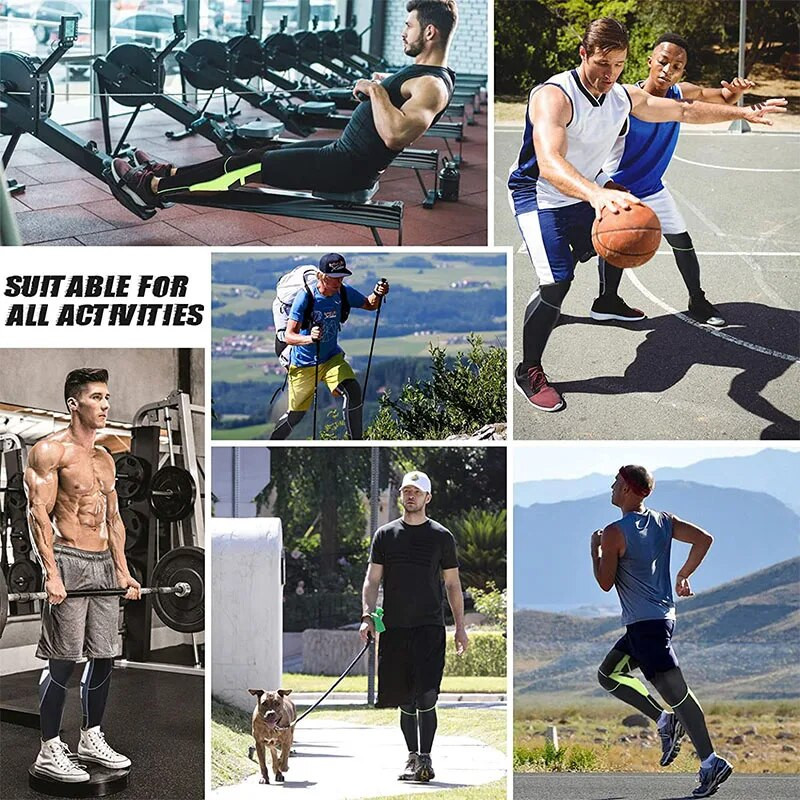 Kompressioonpüksid Meeste Treening Fitness Sport Jooksu sukkpüksid Jõusaal Jooksupüksid Meeste Püksid Spordirõivad Treening Jooksu säärised