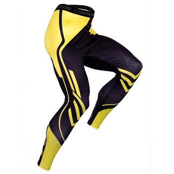 Ανδρικό αθλητικό παντελόνι συμπίεσης Γυμναστήριο κολάν για τρέξιμο Quick Dry Crossfit Αθλητικά ρούχα προπόνηση γυμναστικής Παντελόνι στο κάτω μέρος
