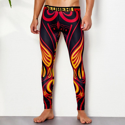 2020 m. vyriškos spalvos kompresinės kelnės Sportinės bėgimo pėdkelnės Krepšinis Sporto salė Kultūrizmas Bėgiotojas Bėgimas siauros antblauzdžiai Kelnės