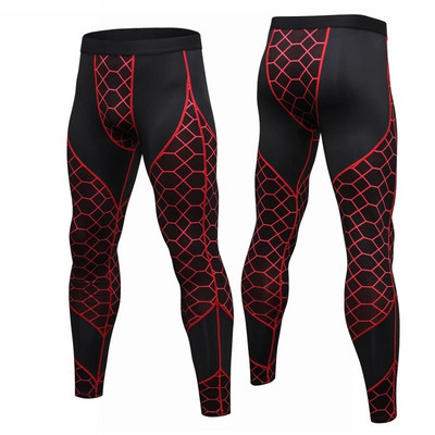 NAUJOS Kokybiškos vyriškos fitneso tinklinės kelnės su spaudiniu sujungimas Greitai džiūstančios elastingos sportinės, atsparios dilimui sportinės kelnės
