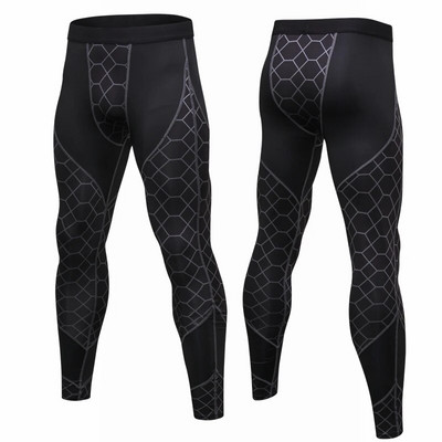 NAUJOS Kokybiškos vyriškos fitneso tinklinės kelnės su spaudiniu sujungimas Greitai džiūstančios elastingos sportinės, atsparios dilimui sportinės kelnės