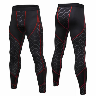 NAUJOS Kokybiškos vyriškos fitneso tinklinės kelnės su spaudiniu sujungimas Greitai džiūstančios elastingos sportinės, atsparios dilimui sportinės kelnės