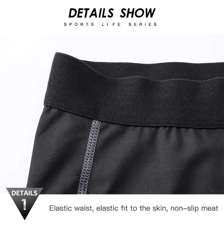 NAUJOS Kokybiškos vyriškos fitneso tinklinės kelnės su spaudiniu sujungimas Greitai džiūstančios elastingos sportinės, atsparios dilimui sportinės kelnės