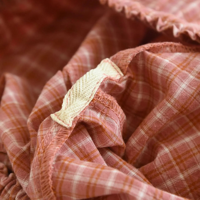 Najnovije pamučne karirane duge hlače Ženska kućna odjeća Pidžama hlače Meke i prozračne ležerne salonke Pantalones De Mujer