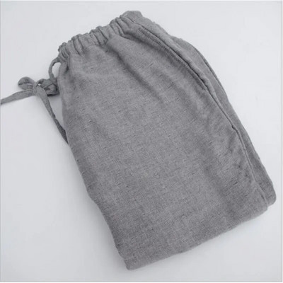 2023 m. pavasario ruduo, 100 % medvilnė, moteriškos apatinės apatinės kelnės, moteriškos didelio dydžio naktinės kelnės, moteriškos laisvalaikio dryžuotos namų kelnės