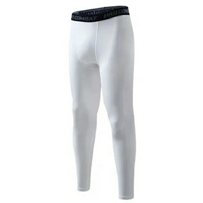 Kompressioonpüksid meeste hingavad korvpalli jõusaali säärised treeningud Fitness Jooksupüksid Meeste Dry Fit Sport Treening pikad püksid