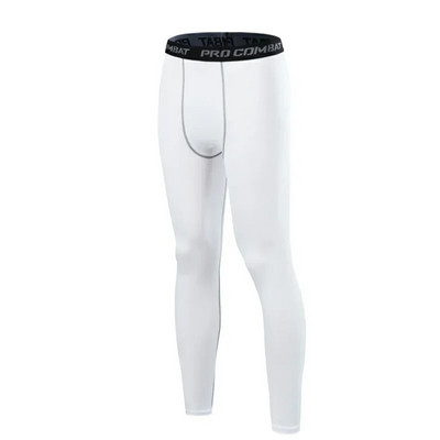 Kompressioonpüksid meeste hingavad korvpalli jõusaali säärised treeningud Fitness Jooksupüksid Meeste Dry Fit Sport Treening pikad püksid