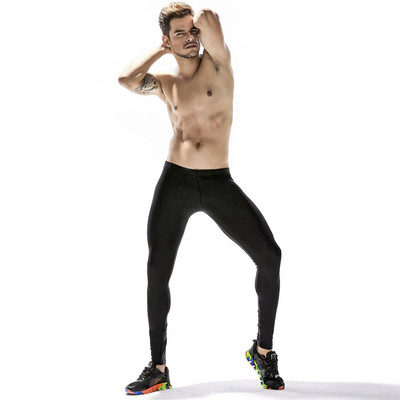 GANYANR Brand Hulahopke za trčanje Muška sportska odjeća Tajice Kompresijske hlače Košarkaške hlače za jogu Gimnastička dvorana Fitnes Sportske najlonske