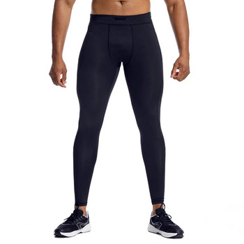 Нови мъжки спортни клинове за бягане от ликра, чорапогащник с шнурове, компресионни панталони с цип, джоб, плътно спортно облекло за фитнес зала Rush Guard Fit