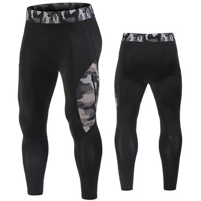 Joga tajice Hlače za muškarce Kompresijske tajice za trčanje Sportske fitness tjelovježbe Hlače za trčanje Prozračne donjice za teretanu