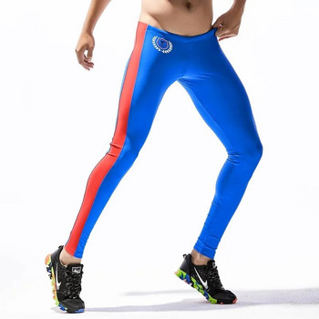 Ανδρικό κολάν για τρέξιμο Παντελόνι γυμναστικής Στενό συμπίεσης Αθλητικό παντελόνι Αντρικό κολάν προπόνησης Jogger Παντελόνι