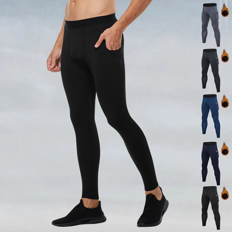 Vyriški šiluminiai apatiniai Antistatiniai Lauko Funkcionalūs Antblauzdžiai Plonas Paklotas Šiltas Sportas Stovyklavietė Dviratis Slidinėjimas Drabužiai Kelnės