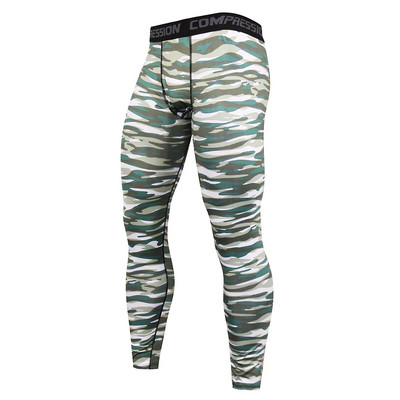 Vyriški kompresiniai greitai džiūstantys 3D spaudiniai kelnės Bėgimo antblauzdžiai Sporto salė Fitnesas Sportinės Treniruotės Kelnės Vyriškos Jogos Treniruotės Dviratininko drabužiai