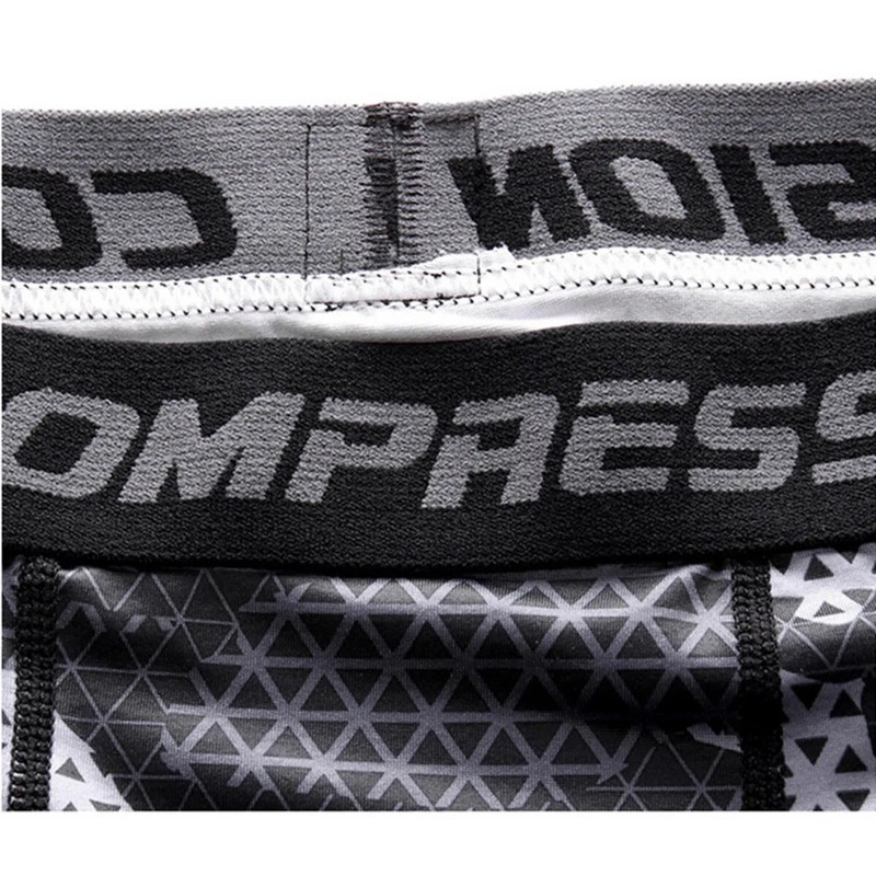 Vyriški kompresiniai greitai džiūstantys 3D spaudiniai kelnės Bėgimo antblauzdžiai Sporto salė Fitnesas Sportinės Treniruotės Kelnės Vyriškos Jogos Treniruotės Dviratininko drabužiai