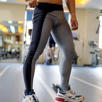 Компресионни панталони Спортен чорапогащник за мъже Тренировка Бягане Baselayer Active Cool Dry Leggings Gym Bottos