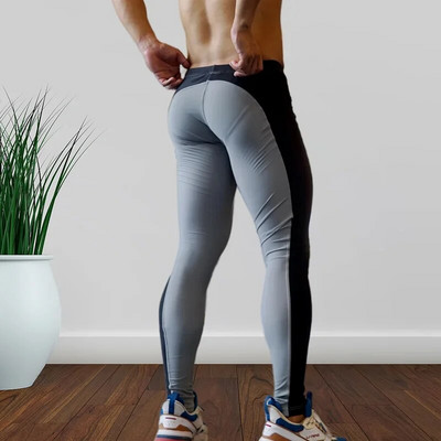 Παντελόνι συμπίεσης Αθλητικό καλσόν για άνδρες Προπόνηση τρεξίματος Baselayer Active Cool Dry Leggings Gym Bottoms