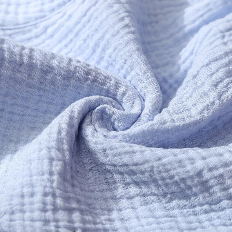 Ljetne pamučne krep gaze pidžame za par Muške i ženske kratke hlače za spavanje Ženske pidžame za spavanje Kratke dnevne hlače za spavanje Odjeća za spavanje