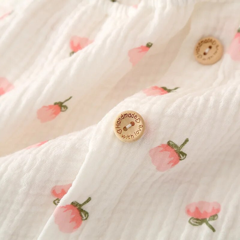 Ljetne spavaćice od čistog pamuka Ženske slatke seksi noćne haljine bez rukava S volanima Široka spavaćica Ženske prozračne slatke spavaćice