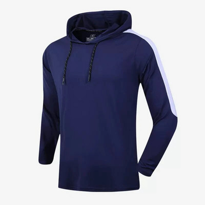 Meeste dressipluusid Õhuke Fitness Hoodie Coat jõusaal Treeningriided Pikkade varrukatega Õues Jooksu Spordi Top