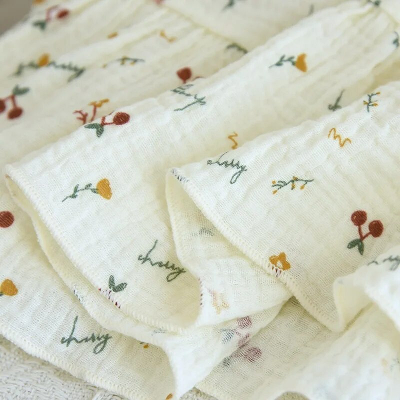 Καλοκαιρινό αμάνικο νυχτικό Γυναικεία φλοράλ εμπριμέ νυχτικό ιαπωνικού κορεατικού στυλ Λεπτό μπουρνούζι Πιτζάμες Νυχτικά Σαλόνια