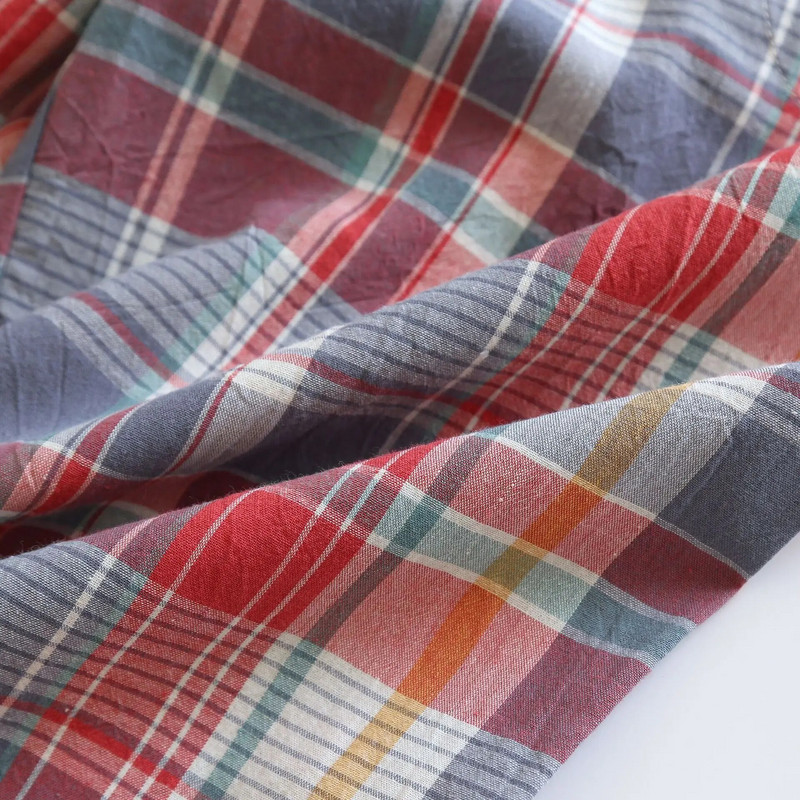 Puuvillased vabaaja ruudulise disainiga naiste pidžaamapüksid Puuvillased õhukesed suured pikad kodupüksid Four Seasons Pantalones Mujer