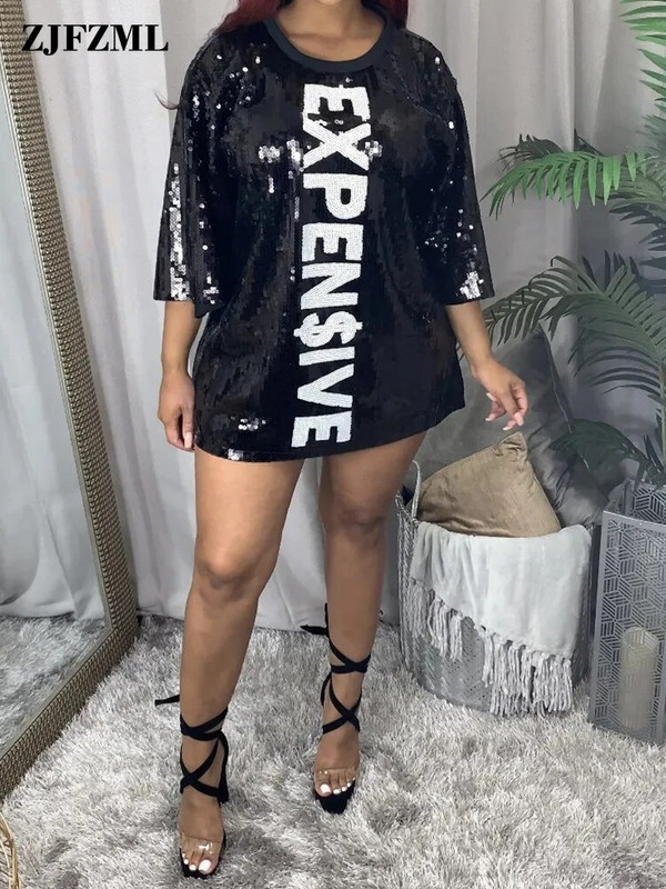 Blizgantys blizgučiai, raištiniai, Seksualios tvarsčių suknelės, moterys, brangios laiško raštais vakarėlio klubo suknelės, hip-hopo solidžios marškinėliai Vestidos