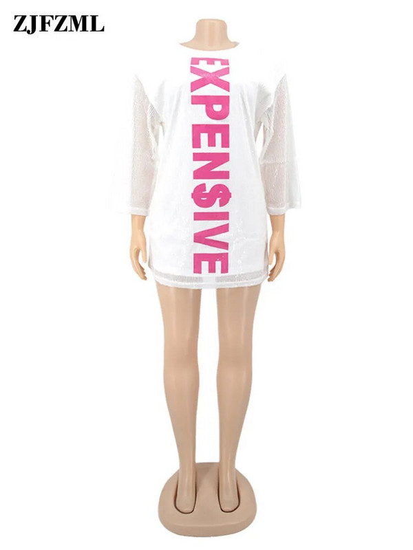 Blizgantys blizgučiai, raištiniai, Seksualios tvarsčių suknelės, moterys, brangios laiško raštais vakarėlio klubo suknelės, hip-hopo solidžios marškinėliai Vestidos