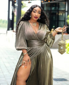 Užsienio prekybos moterys Amazon nepriklausoma stotis eBay nauja sprogstama seksuali V formos iškirptė suknelė su skeltu dideliu juosmeniu