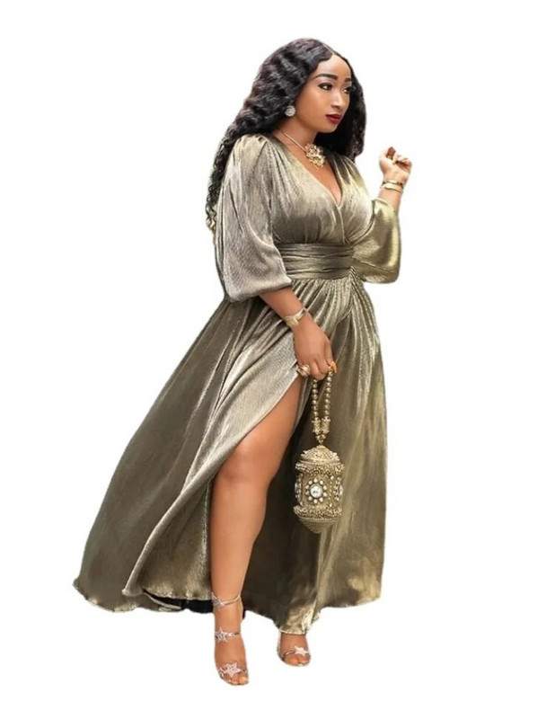 Užsienio prekybos moterys Amazon nepriklausoma stotis eBay nauja sprogstama seksuali V formos iškirptė suknelė su skeltu dideliu juosmeniu