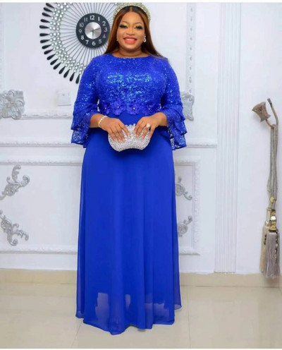 Afričke svečane haljine velikih veličina za žene Nova moda Dashiki Ankara čipkaste vjenčanice Elegantna turska muslimanska maksi haljina