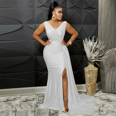 DEARIRIS Ženska seksi balska večernja haljina Elegantna večernja haljina za vjenčanje do poda