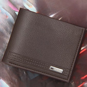 Uus saabumine meeste rahakott Uus mood vabaaja mündikott Suure mahutavusega lühike õhuke rahaklamber Krediitkaart Multifunktsionaalne