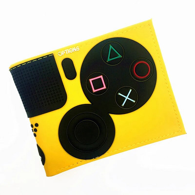 Populaarne mängurahakott münditasku ID-kaardi hoidjaga 3D puutetundliku PVC lühikese rahakottiga noortele