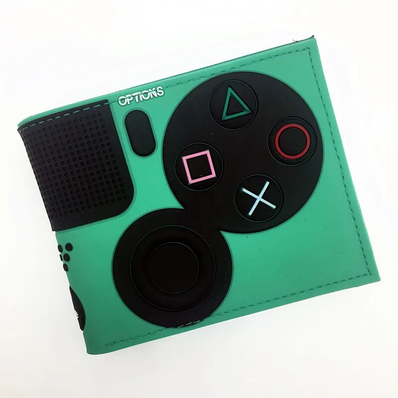 Populaarne mängurahakott münditasku ID-kaardi hoidjaga 3D puutetundliku PVC lühikese rahakottiga noortele