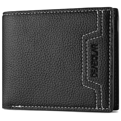 Vintage rahakott Õhuke rahakott meestele Rahakott Ühevärviline Kvaliteetne Multi Card Meeste Rahakott