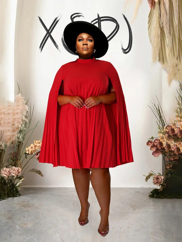 Šikk ja elegantne naistekleit avar seksikas lühikesed julged kleidid suvine plisseeritud šifoonkleit suures suuruses hulgimüük