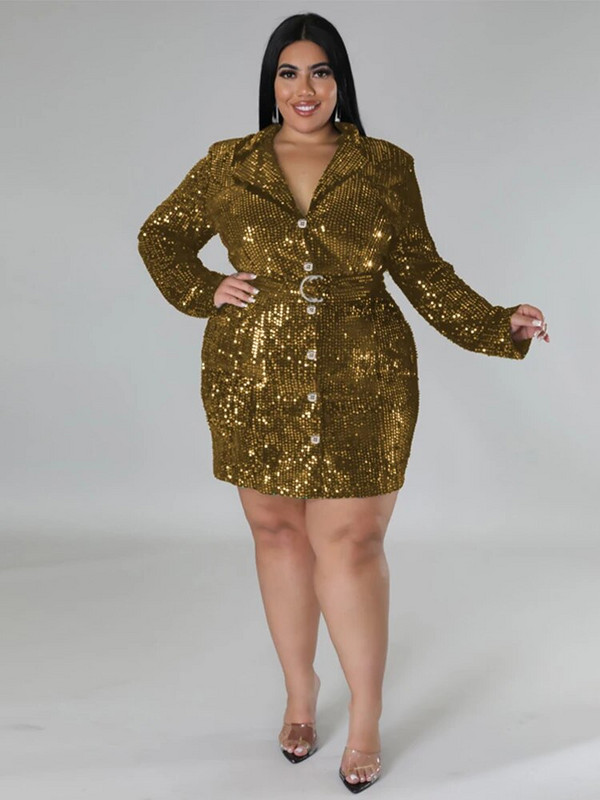 Moteriška suknelė su blizgučiais Prabangios Elegantiškos Išleistuvės Suknelės Didelio dydžio Moteriški drabužiai Kalėdinė suknelė Didmeninė prekyba