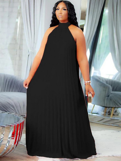 Κόκκινα Φορέματα σε Plus Size 4XL 5XL Φόρεμα μακρυά φαρδιά σιφόν πουλόβερ Αμάνικα βραδινά φορέματα για κοκτέιλ πάρτι γενεθλίων 2023