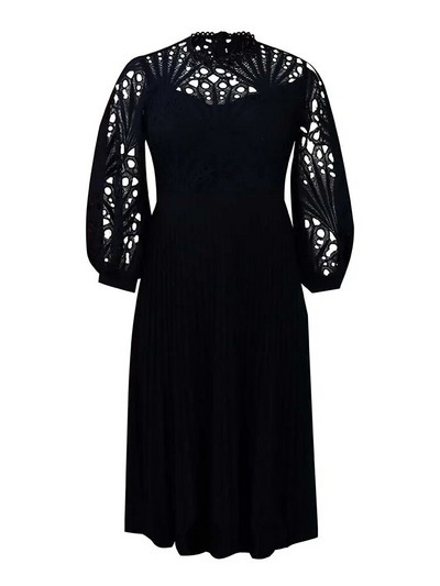 Suures suuruses elegantne pitsist väljalõikega kleit naistele Seksikad õhtukleidid Naiste kleidid erilisteks sündmusteks Suvised Vestidos