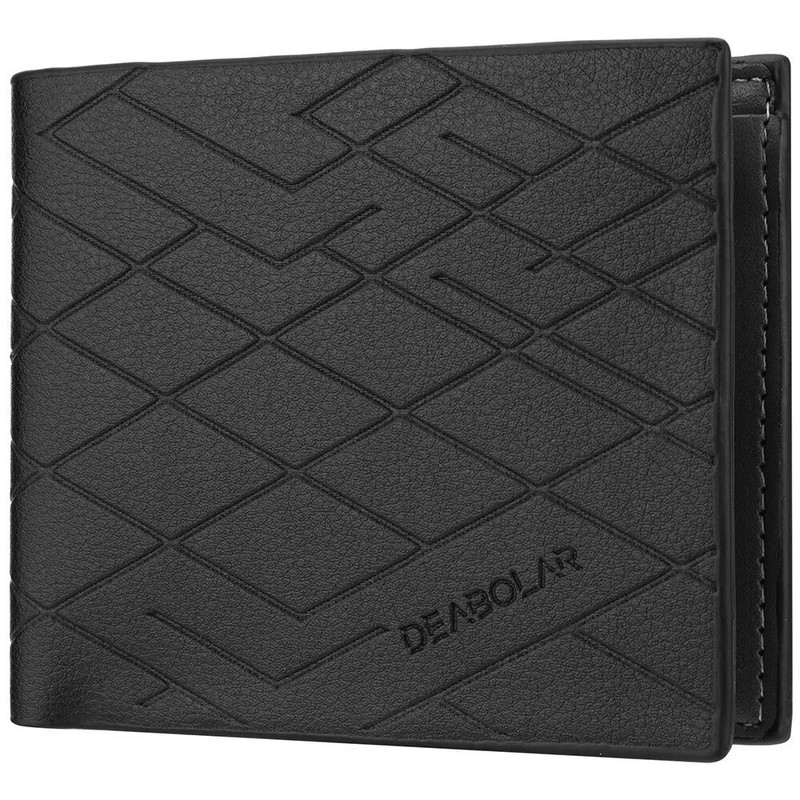 Vyriška trumpa piniginė, odinė vyriška piniginė, jungiamasis diržas, vyris iš kelių kortelių, įspausta verslo laisvalaikio trumpa piniginė vyrams