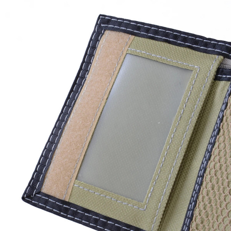 Vyriška sulankstoma maža piniginė su triguba sportine pinigine grynųjų pinigų laikiklis gimtadienio dovanai trumpa sankaba